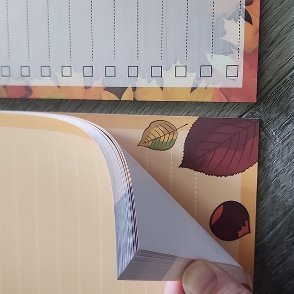 (2) TO DO LIST NOTEPADS | FALL EDITION - Picture 3 of 3